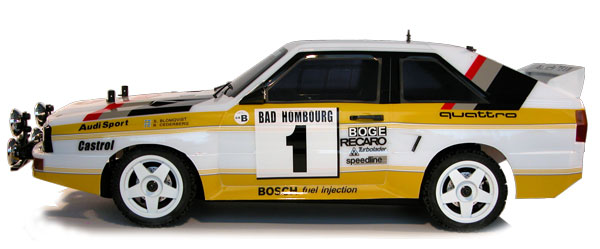 The Rally Legends Audi Quattro sport by Italtrading